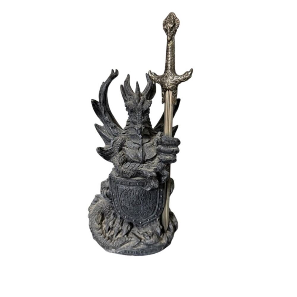 Myths and Legends Guardian of the Sword Dragon Sculpture and Letter Opener